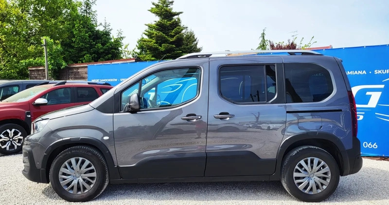 Peugeot Rifter cena 85900 przebieg: 58244, rok produkcji 2018 z Gościno małe 407